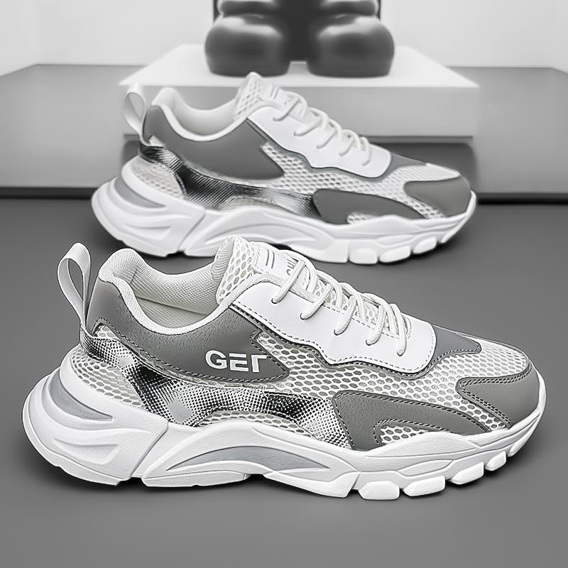 Men's Summer Breathable Comfortable Sports Shoes Thin Single Net Couple Large Size 36-46 Mesh Shoes Lightweight Running Sneakers