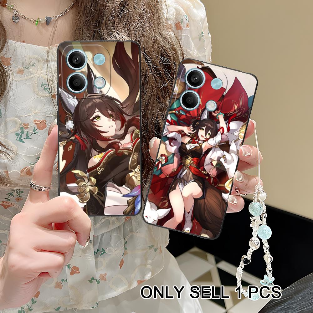 HSR Fugue Matte TPU Mobile Phone Case for POCO M7 M6 M5 M4 M3 X7 X6 X5 X4 X3 Pro GT 5G Colorful Printing Cover