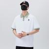 Updated Summer Thin Breathable Short-sleeved T-shirt Lapel POLO Lapel Top