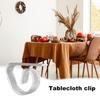 Table Skirting Clips 12 Pieces Tablecloth Clamps Portable Table Cloth Cover Clamps For Picnics Weddings Gradua