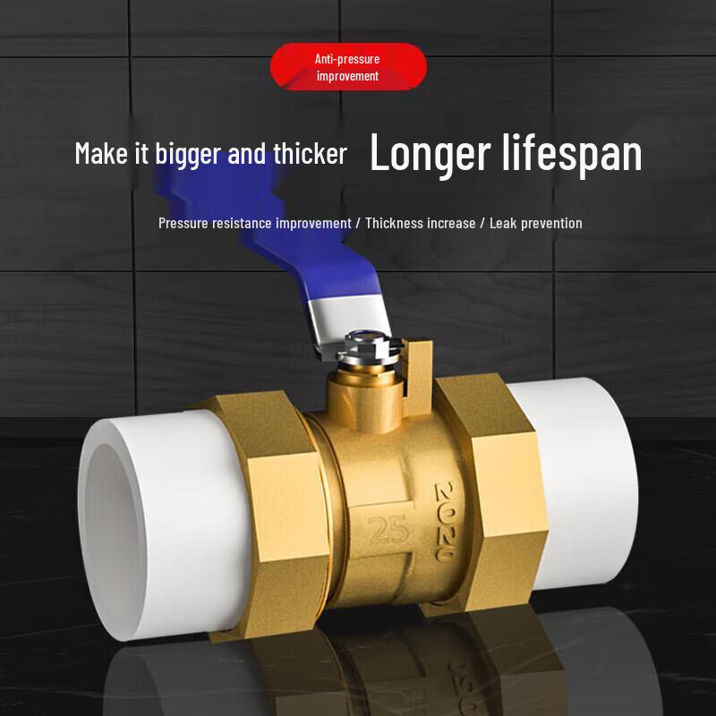 

Lubinson Kejie PPR Double Union Ball Valve