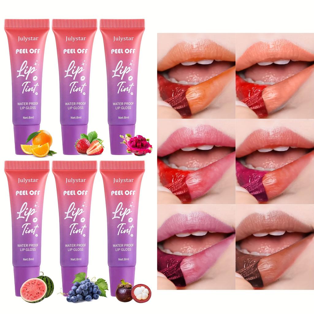 Fruchtiger, reißender Lipgloss. Lipgloss abziehen. Matter, lang anhaltender, wasserfester Lipgloss. Lippenstift abziehen. Feuchtigkeitsspendender Lippenstift