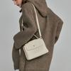Leather Women's Bag, Fashionable Small Square Bag, Women's Top Leather Handbag, Single-shoulder Leather Crossbody Bag