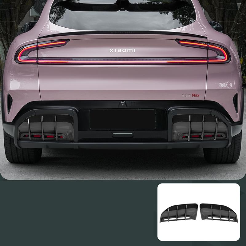 עבור Xiaomi YU7 2025-2026 ספוילר אחורי מסגרת דקורטיבית כיסוי הגנה משחיר חלקי שינוי רכב אופנה