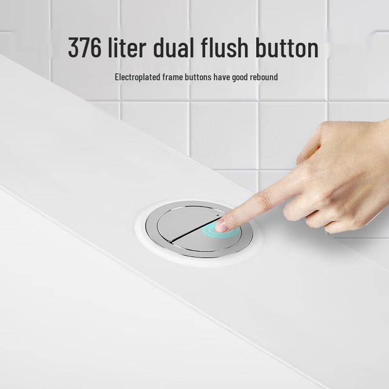 Bingyu Wall-Mounted Dual-Flush Toilet Cistern