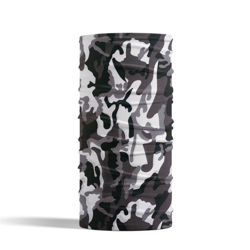 

Fun Camouflage Neck Wrap Head Covering Halloween Sports Headwrap Bandana Soft Tube Bandana Neck Covering