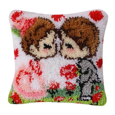 ZD1029 Cute Animal Latch Hook Kits for Beginners DIY Pillow Sofa Cushion Home Ornaments