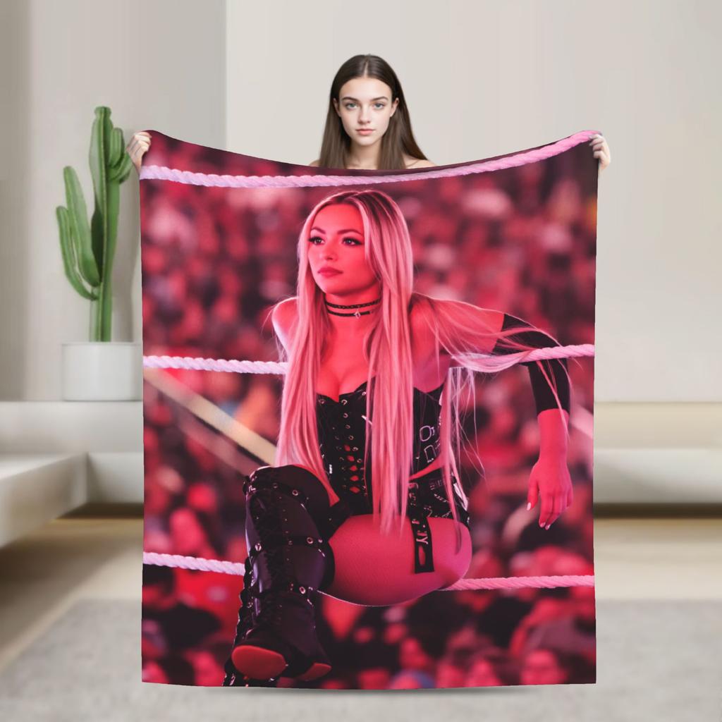 Warm Throw Blanket Travel Office Liv Morgan Blanket  Flannel Bedspread For Couch Chair Fashion Sofa Bed Cover