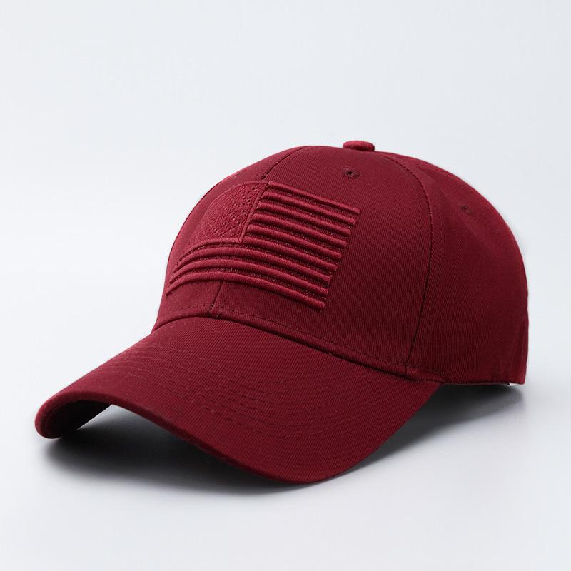 Hot sale High quality American Flag Embroidery Baseball Net Caps Spring and Summer Outdoor Adjustable Casual Hats Sunscreen Hat