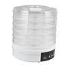 Food Dehydrator Food Grade 350W 50Hz 5 Trays Knob Control Electric Food Dryer Machine with Lid for