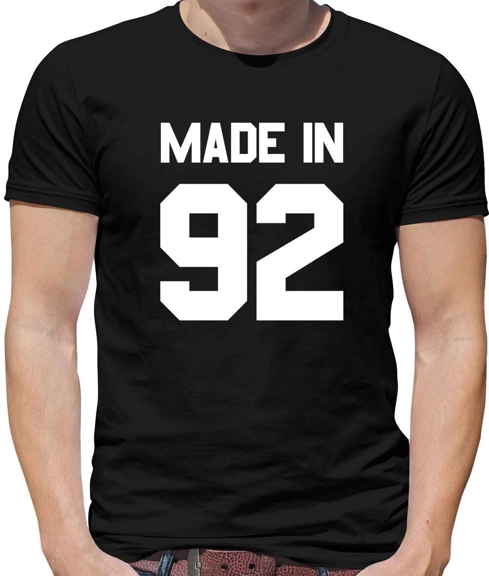 Made In 92 Mens T-Shirt - 1992 - 27 - 27th - Birth Year - Age - Birthday Present XL