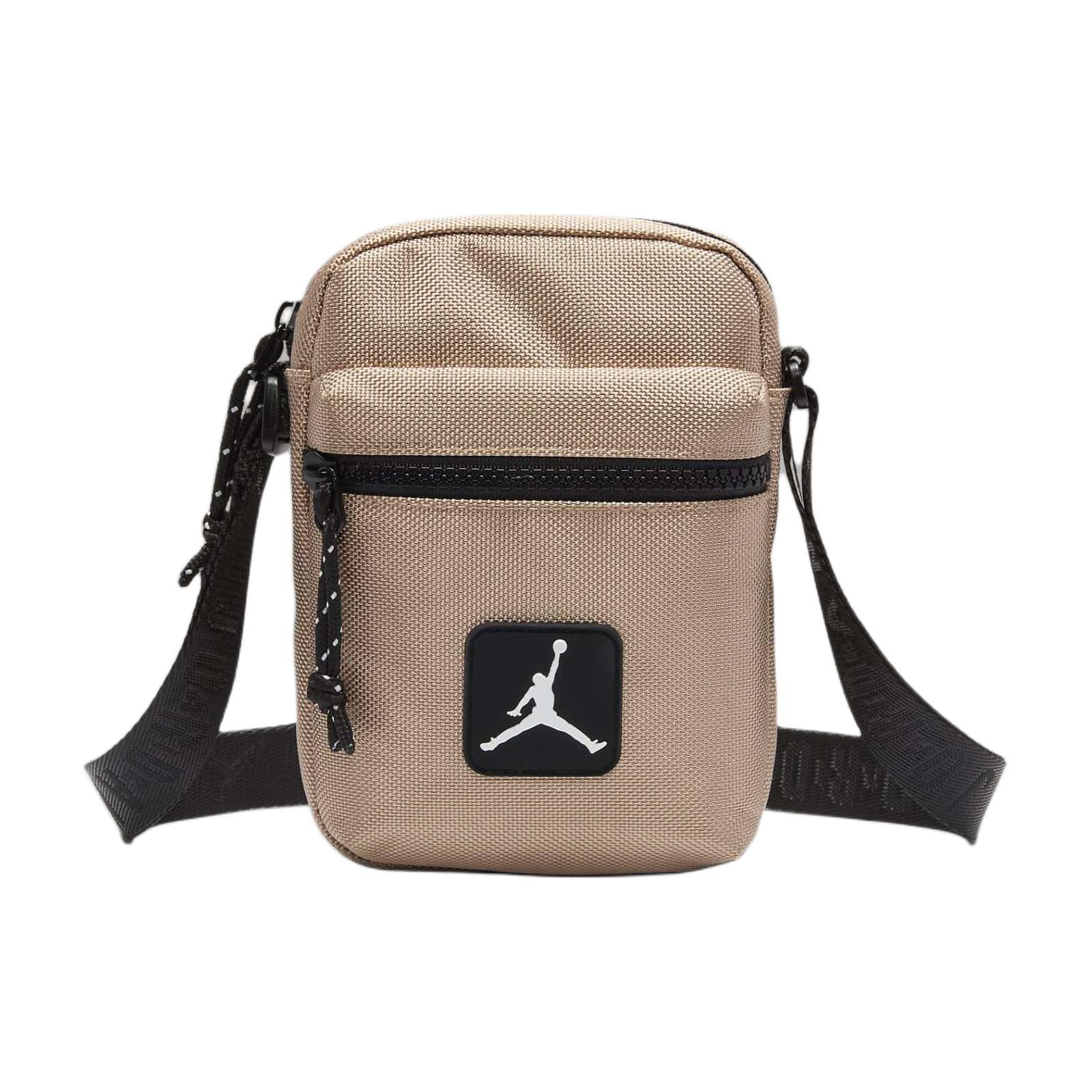 Jordan Sports Casual Zipper Shoulder Crossbody Bag Unisex Bags Dark-Brown HF1893-208 Dark Brown