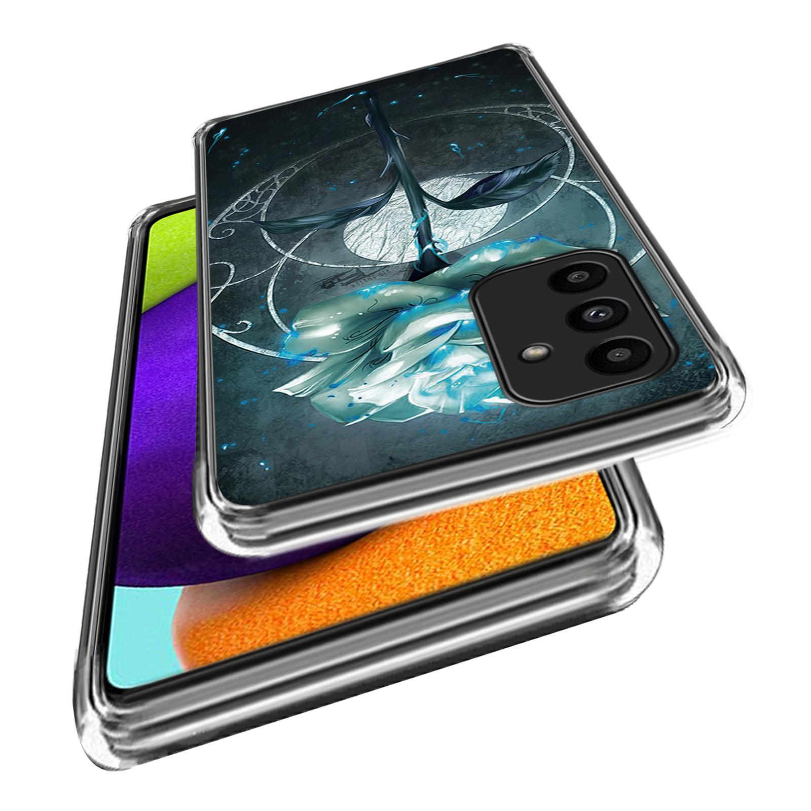 

For Samsung Galaxy A15 4G/A15 5G Cell Phone Cases Pattern Printing TPU Shell Triangle