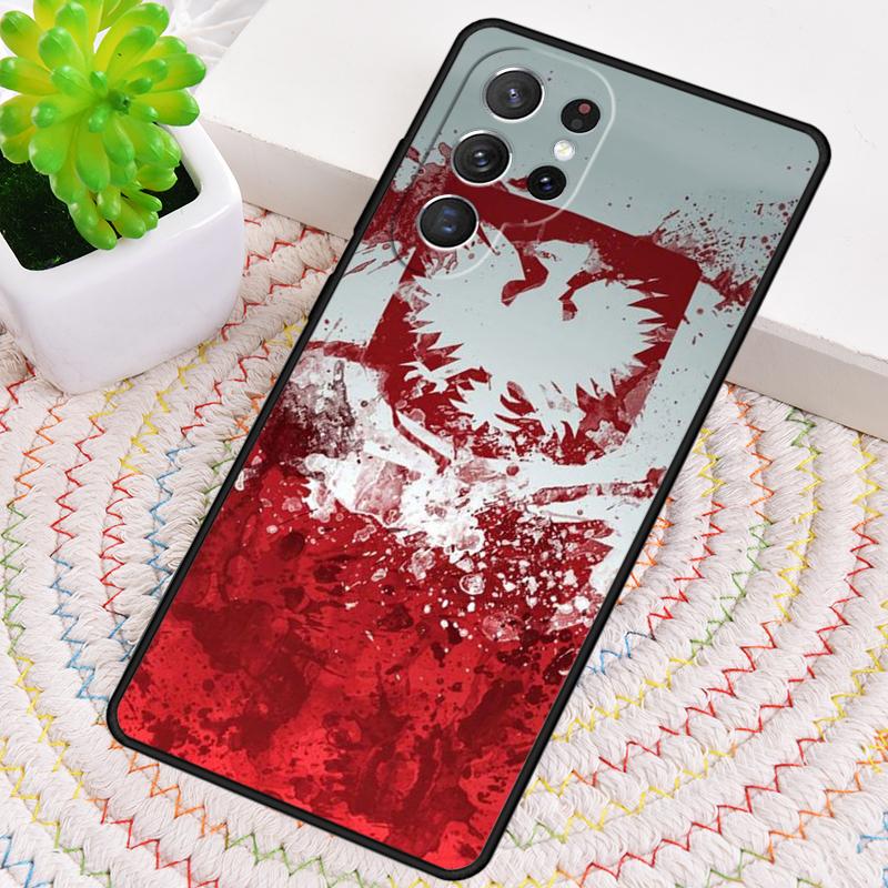 Poland Polish Flag soft TPU Phone Case For Samsung Galaxy note 10 pro S26 S25 S24 S23 S22 Ultra Plus S21 FE S20 Shockproof Cover