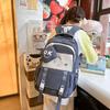 Schoolbag Fashion Sports Trend Backpack Hot Sale Large Capacity Middle and High School Student School Bag Travel Burden Reduction Backpack