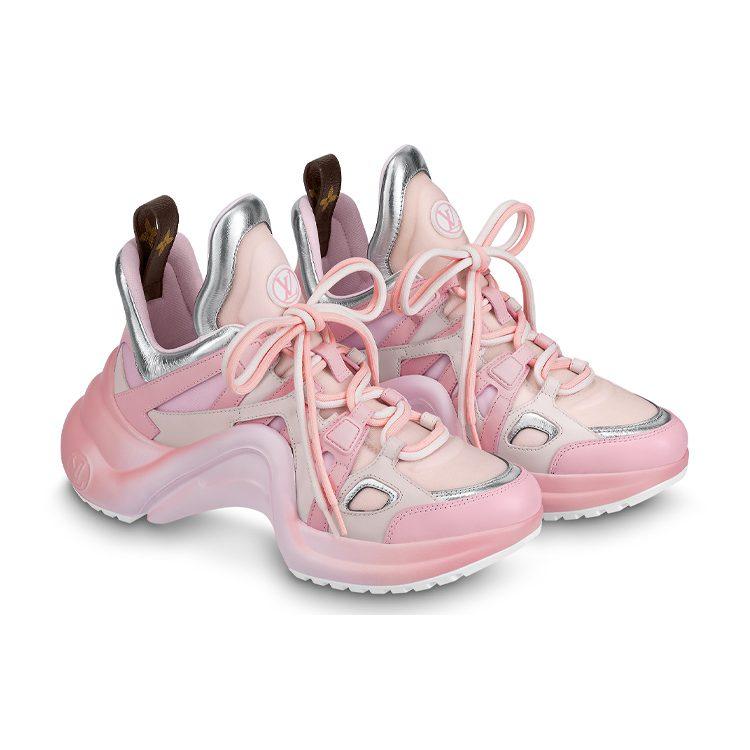 Louis Vuitton Archlight 1.0 Sneakers 'Pink Silver' Women's 1AACLU
