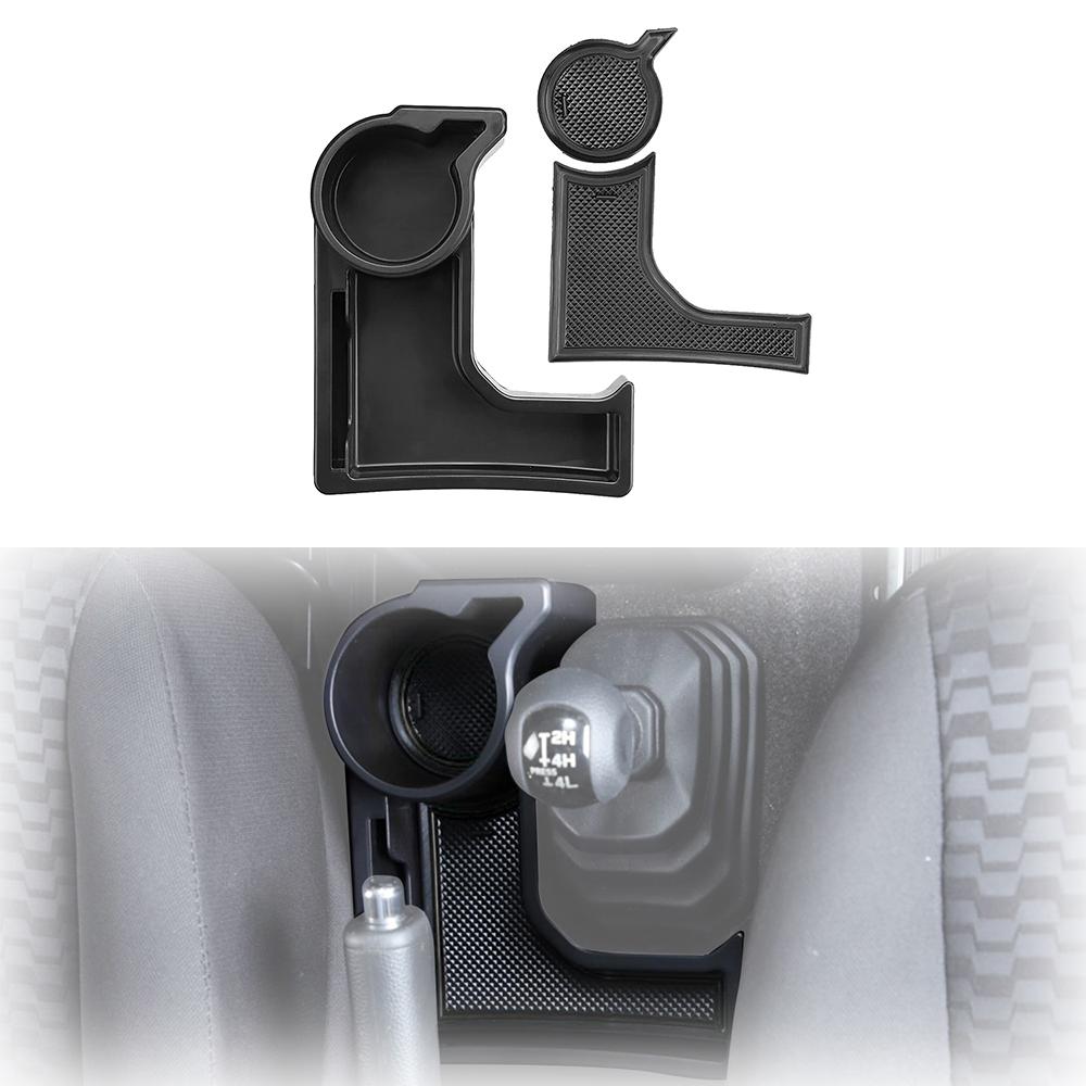 

Gear Shift Storage Organizer Cup Holder for Suzuki Jimny JB64 Auto Trans 4WD 2019-2026 Center Console Box Interior Accessories