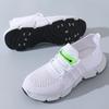 Spring and Summer New Fly-woven Couple Shoes Popcorn Stepping On Shit Feet Feeling Men's Shoes Women's Shoes Breathable Casual Running Sports Trendy S