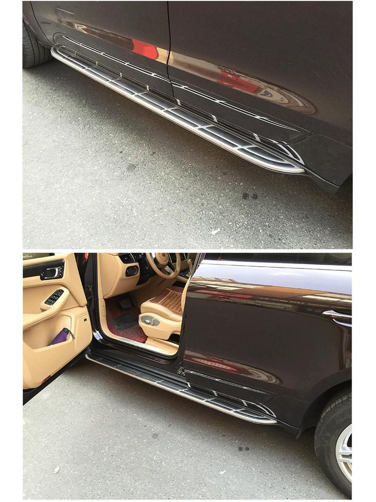 Side Step Pedal for 2011-2018 Porsche Cayenne and 2019 Cayenne Modification