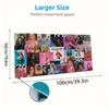 Doja Cat Color Mouse Pad Large Gaming Table Cushion Non-slip Laptop Tablet Big Mousepad XXL Mat Mini PC Playmat With Lock Edge
