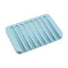 Soap Holder Dish Storage Tray Drain Slot Bathroom Storage
