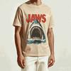 Jaws For Fan Gift Tshirt Unisex Unisex Harajuku Oversized Unisex Short Sleeve Streetwear High Quality Couples Classic Comfortable