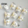 Bear Sensory Toy 1/2/3Pcs Stress Relief with Clear Box & Chopsticks, Cartoon Bento Squeeze Toy, Slow Rising for Anxiety Reduction Rebound