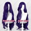 Rarity Cosplay Wig 90cm Long Dark Purple Curly Wigs Heat Resistant Synthetic Hair