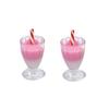 2Pcs Simulation Miniature Kids Handicraft Toys Plastic Drink Cups Ornament Gifts for Photography