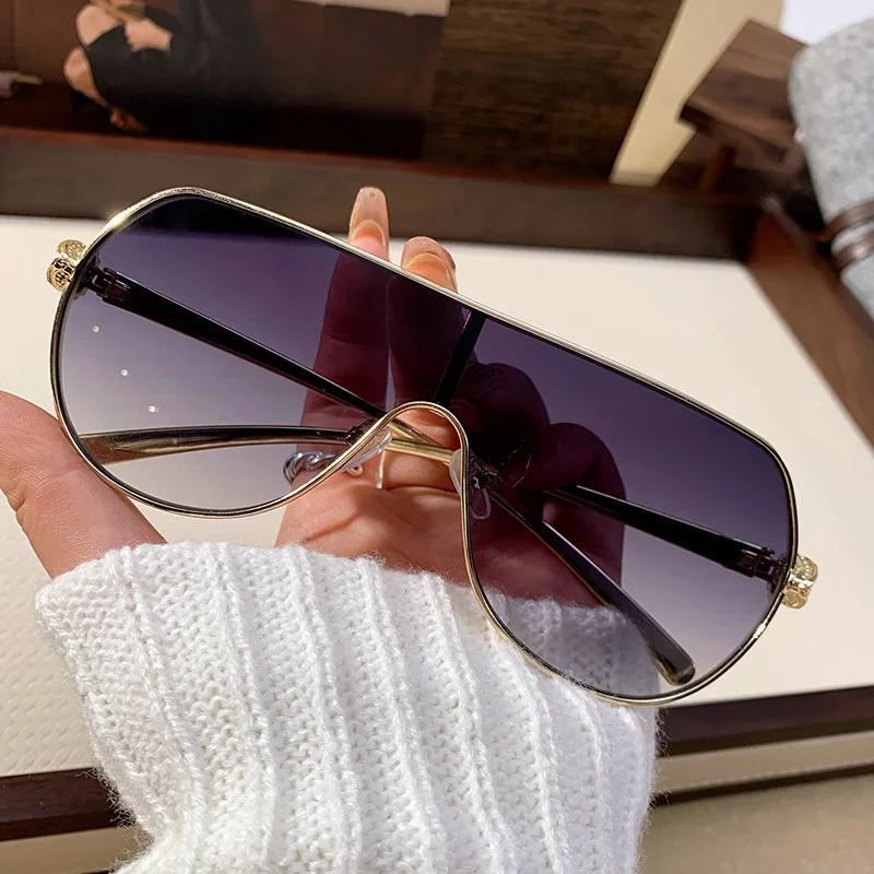 Stylish Luxury Style Sun Glasses For Gents Vintage Oversized Outdoor Steampunk Shades Glasses Summer Travel Sun Glasses
