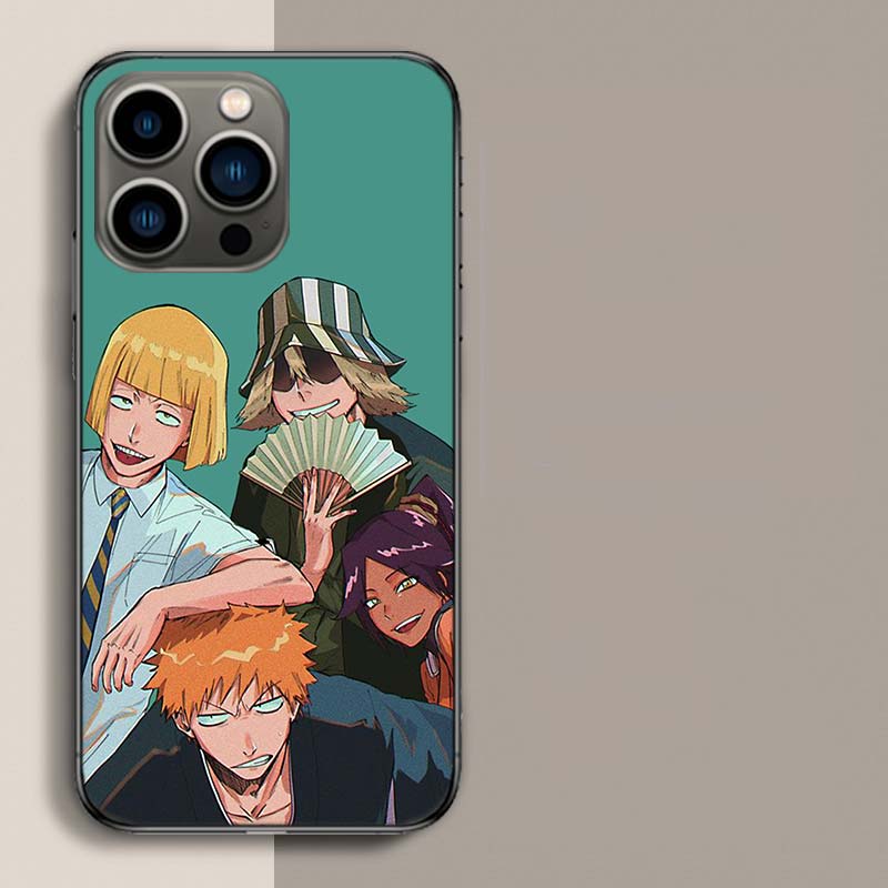 Bleach Shinji Hirako Phone Case For Iphone 17 Air 15 Pro 14 Plus 16 Pro Max 17E 16E 12 13 Mini 11 Cover Cute Fundas