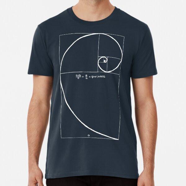 Fibonacci  S To 5XL Made In the AU/USA T-Shirt