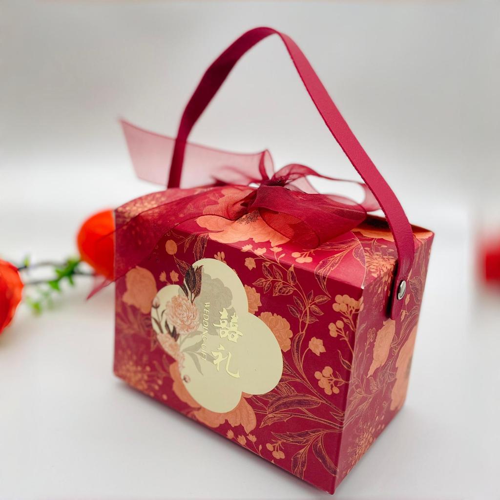 3D Handbag Wedding Favor Candy Box for Engagement Party