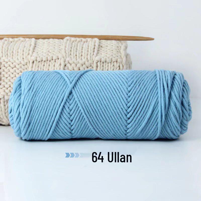 8-Strand Lover's Cotton Wool Yarn for Handmade Knitting: Soft DIY Scarf or Hat Acrylic Yarn