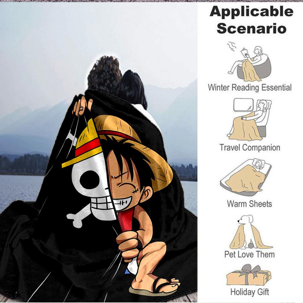 1 ks Přehoz Jednodílný Měkký Teplý Pro Všechna Roční Období na Pohovku, Postel, Auto, Kancelář Živý Barevný Design, Odolný & Útulný Dárek