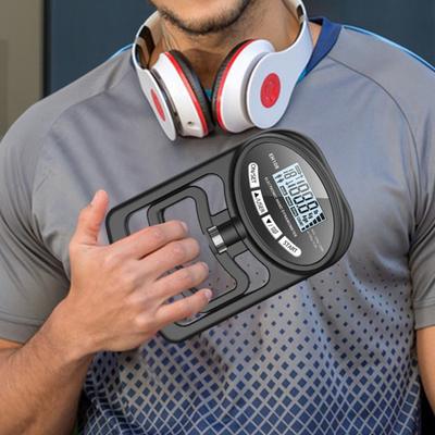 Electric Grip Strength Tester LED Display Hand Grip Dynamometer Adjustable Gripper Trainer Handheld