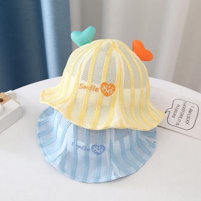 Hat Spring Summer Baby Thin Breathable Mesh Sunshade Fisherman's Hat Children's Casual Cool Hat