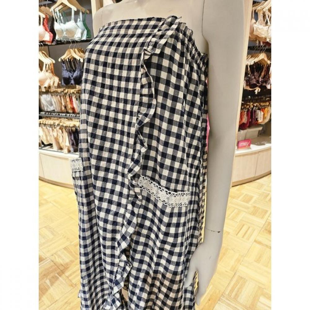 Barbara Jujimi Golf Gown With Check Pattern Agw4570s