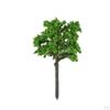 10-Pack Miniature Model Trees 3.15 inches Railroad Wargame Architectural Diorama Scenery