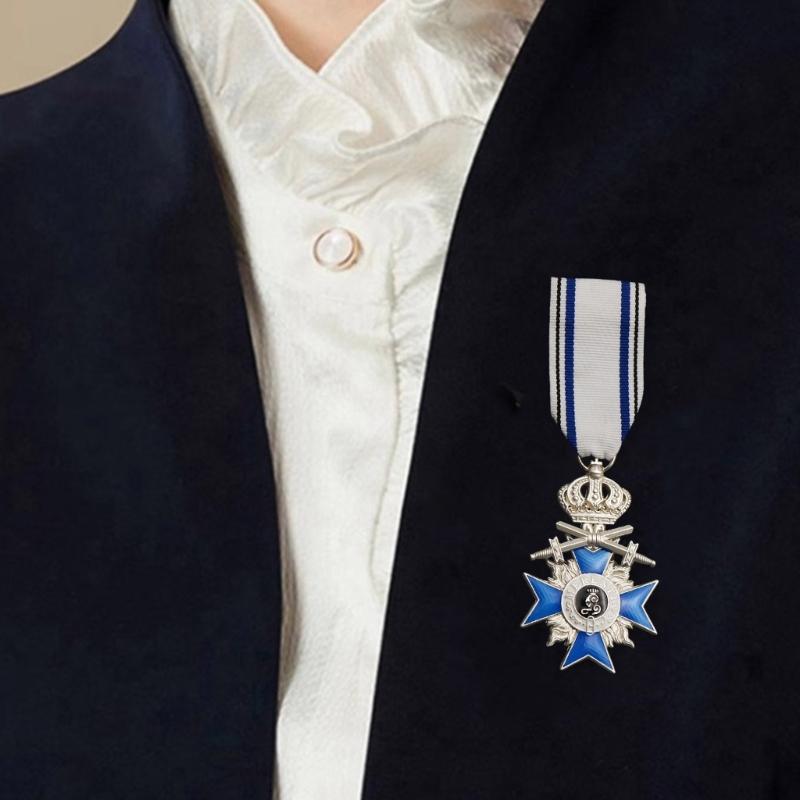 Prussia Crowns Crosses Medals Lapel Pin Militarys Medals Brooch Pin,Suit Pin Clothing Accessories Jewelry for Women Men