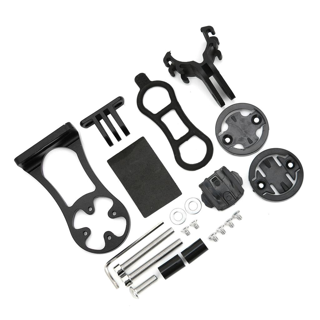 Out Front Bike Computer Mount Bicycle GPS Extended Mount for Garmin Edge Bike ComputerBlack