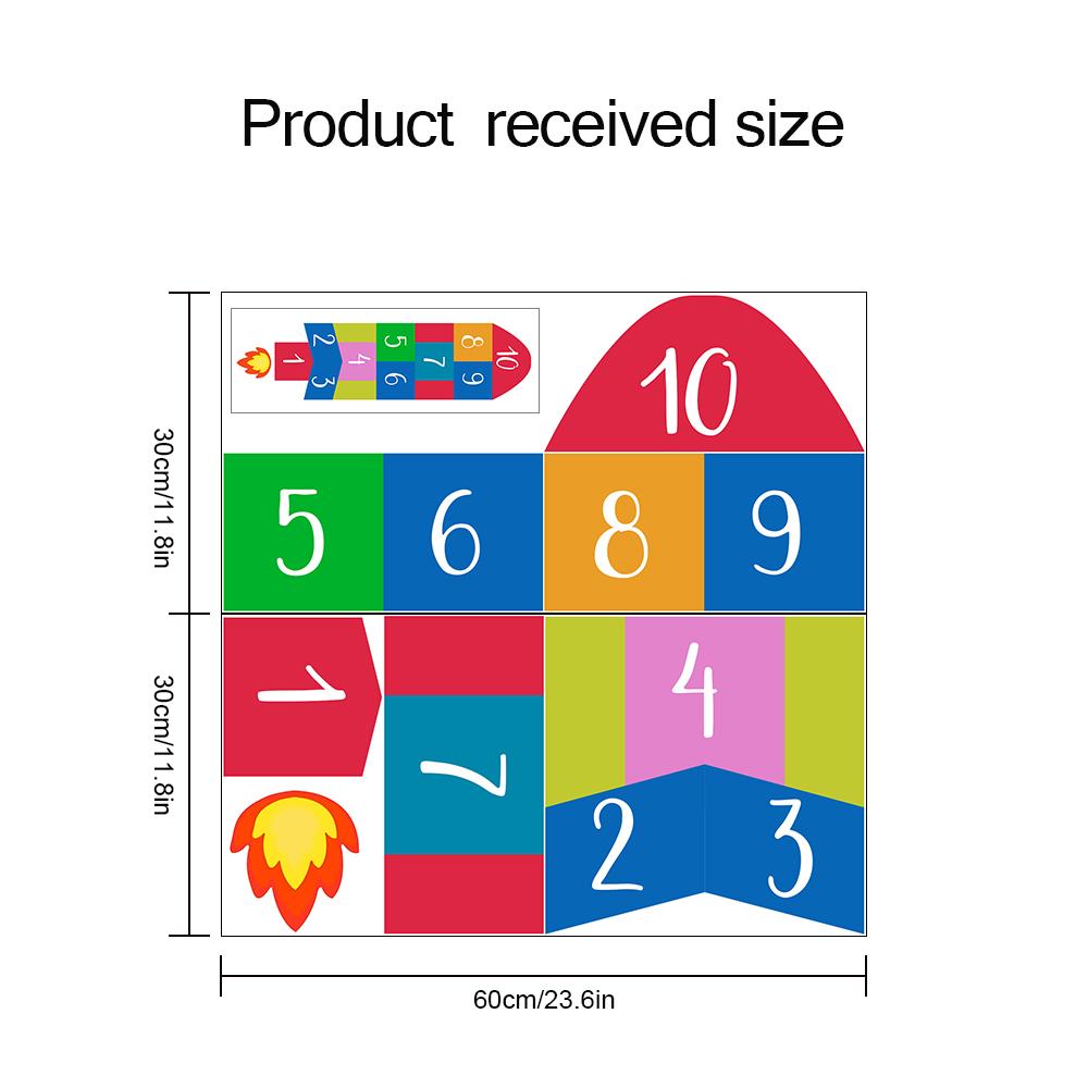

Наклейка на пол в стиле детской игры для детей, детская комната, нескользящая износостойкая матовая поверхность, художественная роспись для родителей и детей