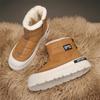 Huizumei Men's Waterproof Winter Snow Boots