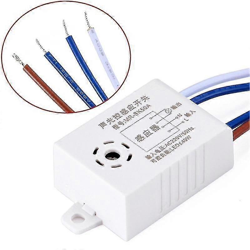 220V Ton-Sprachsensor - Intelligenter automatischer Ein-/Ausschalter für Licht