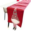 Tablecloth Christmas Decoration Supplies Creative Embroidery Faceless Doll Table Flag Tablecloth Table Mat  Table Decoration