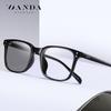 New smart light-sensing anti-blue light photochromic glasses Unisex tr Plain glasses Outdoor UV protection glasses