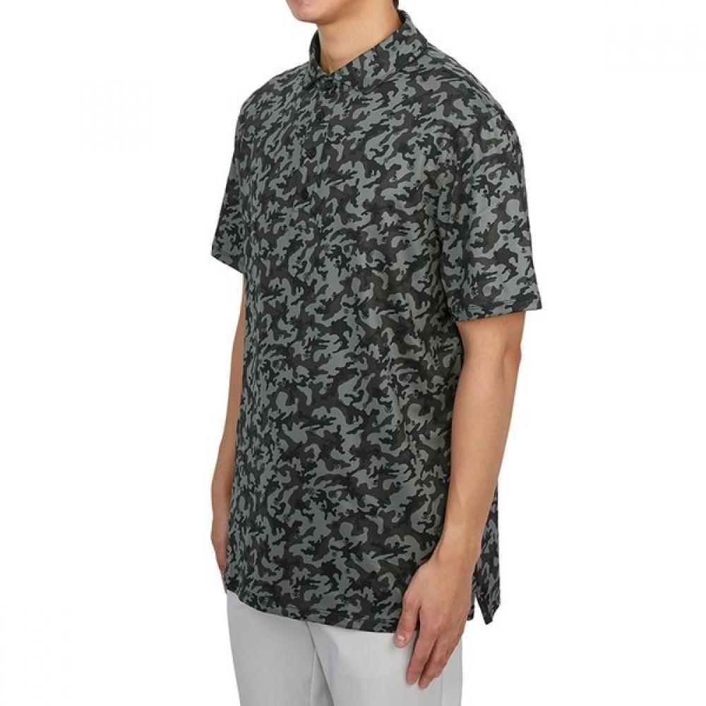 Zipore Golfwear Men S Collar ShorT Sleeve T ShirT Gmp000001 Onyx