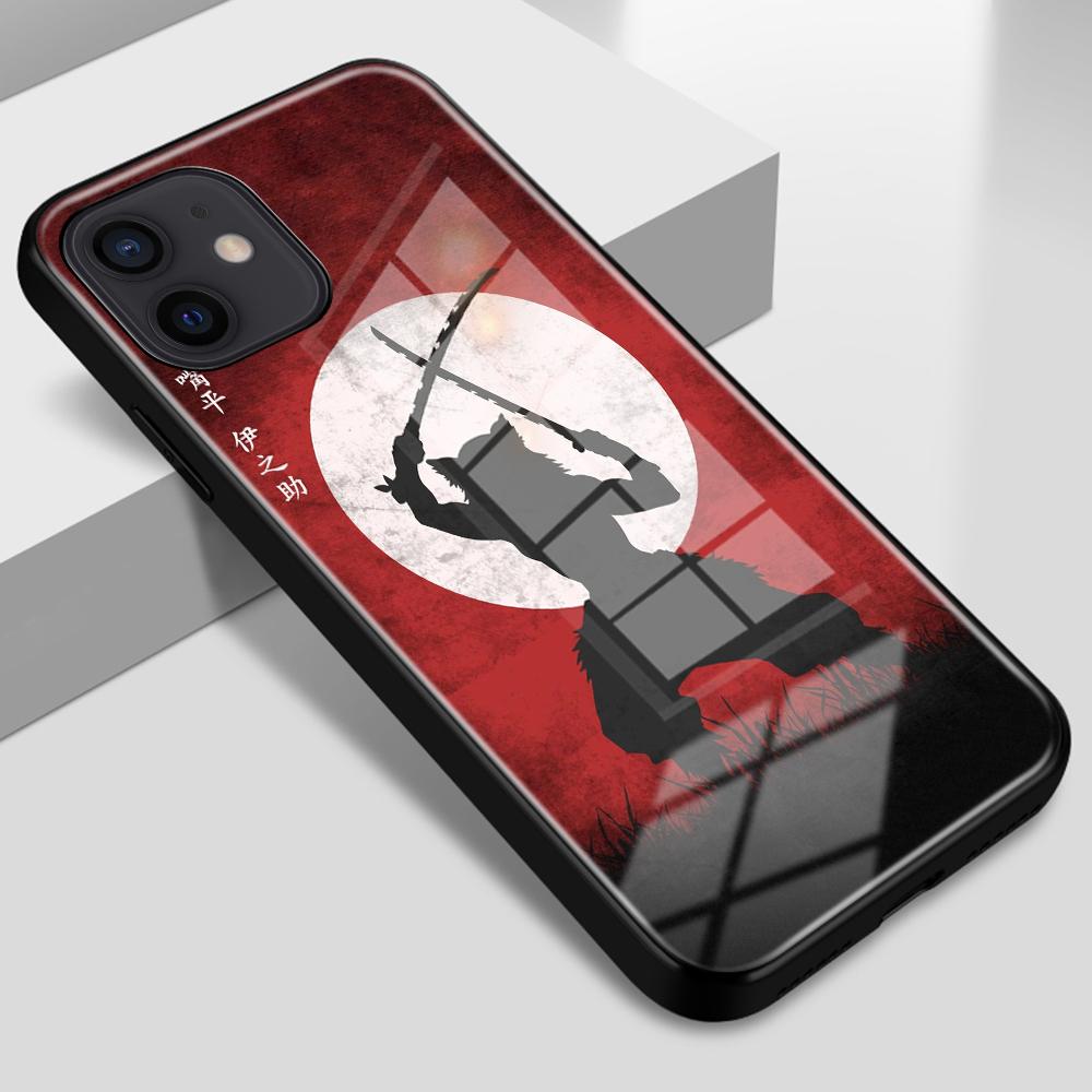 

Чехол из закаленного стекла Cartoon Demon Slayer для iPhone 14 13 12 11 Pro XS Max XR XS X 8 7 6 6s 14 Plus с героями аниме iPhone 14 PLUS