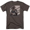 26 Stevie Ray Vaughan Texas Flood T Shirt Mens Licensed Rock Band Tee Charcoal Unisex T-Shirt