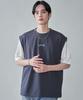 WEGO Knit Vest Ensemble Top and Short Sleeve Summer Size Blue Men's 2-Piece Set, T-Shirt, Outfit, M,